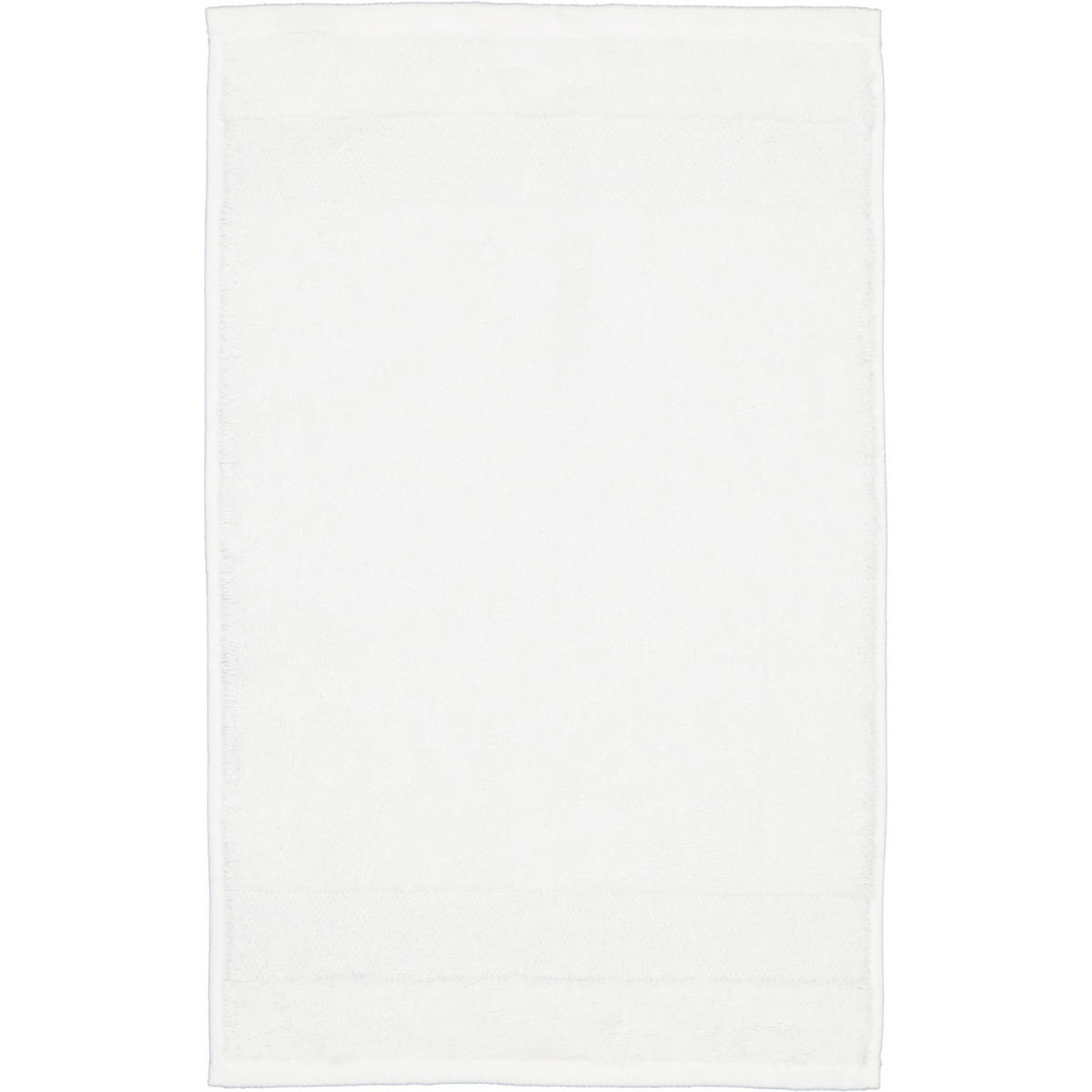 HANDTÜCHER ONE 2550 BRILLIANT WHITE - 600 - Weiß, Textil (30/50cm) - Julius Zöllner