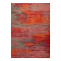 TEPPICH Hibiscus Red Atlantic Monetti 140/200 cm - Rot, Naturmaterialien/Textil (140/200cm) - Louis De Poortere