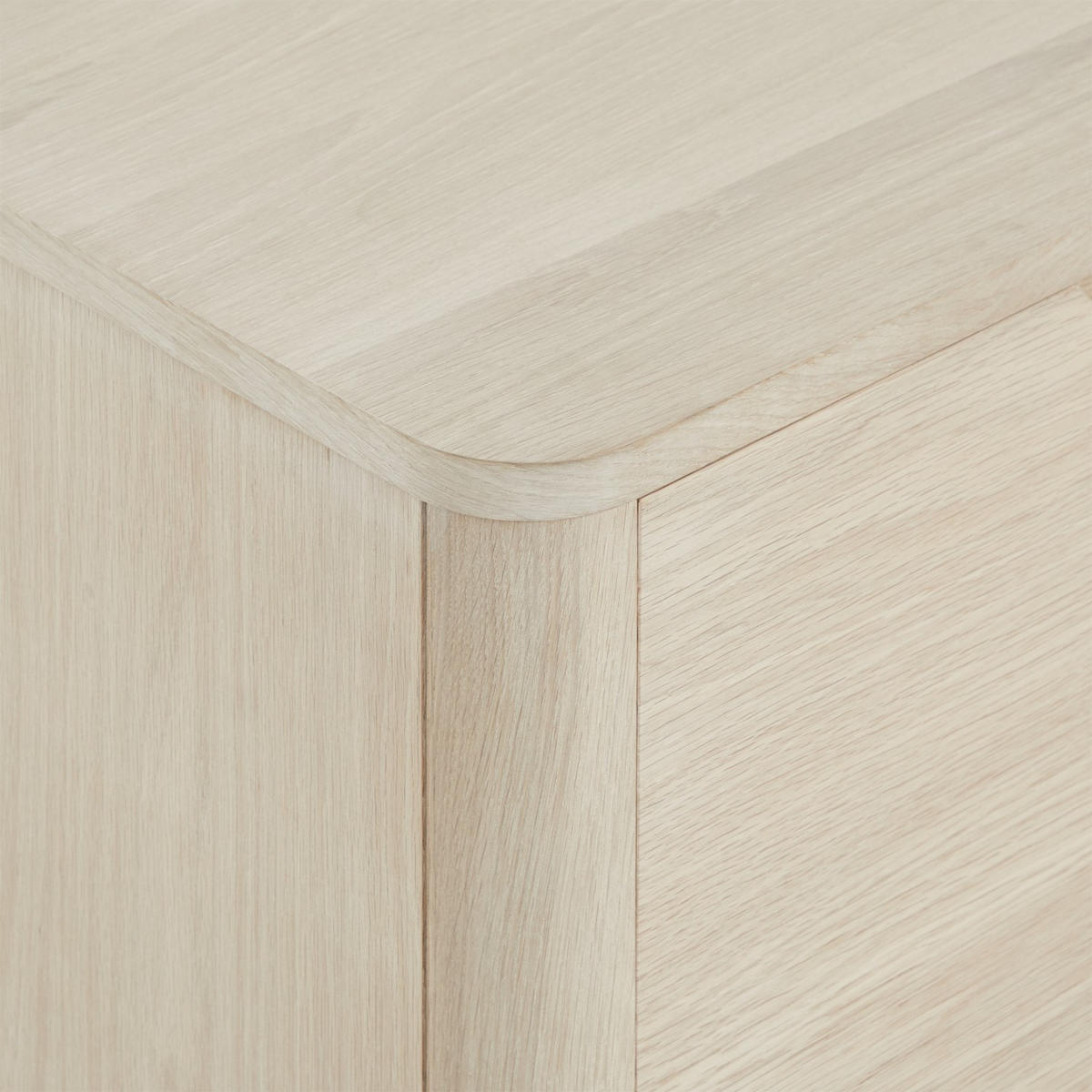 SIDEBOARD Eiche massiv - Eichefarben, Holz (180/75/45cm) - Furnhouse