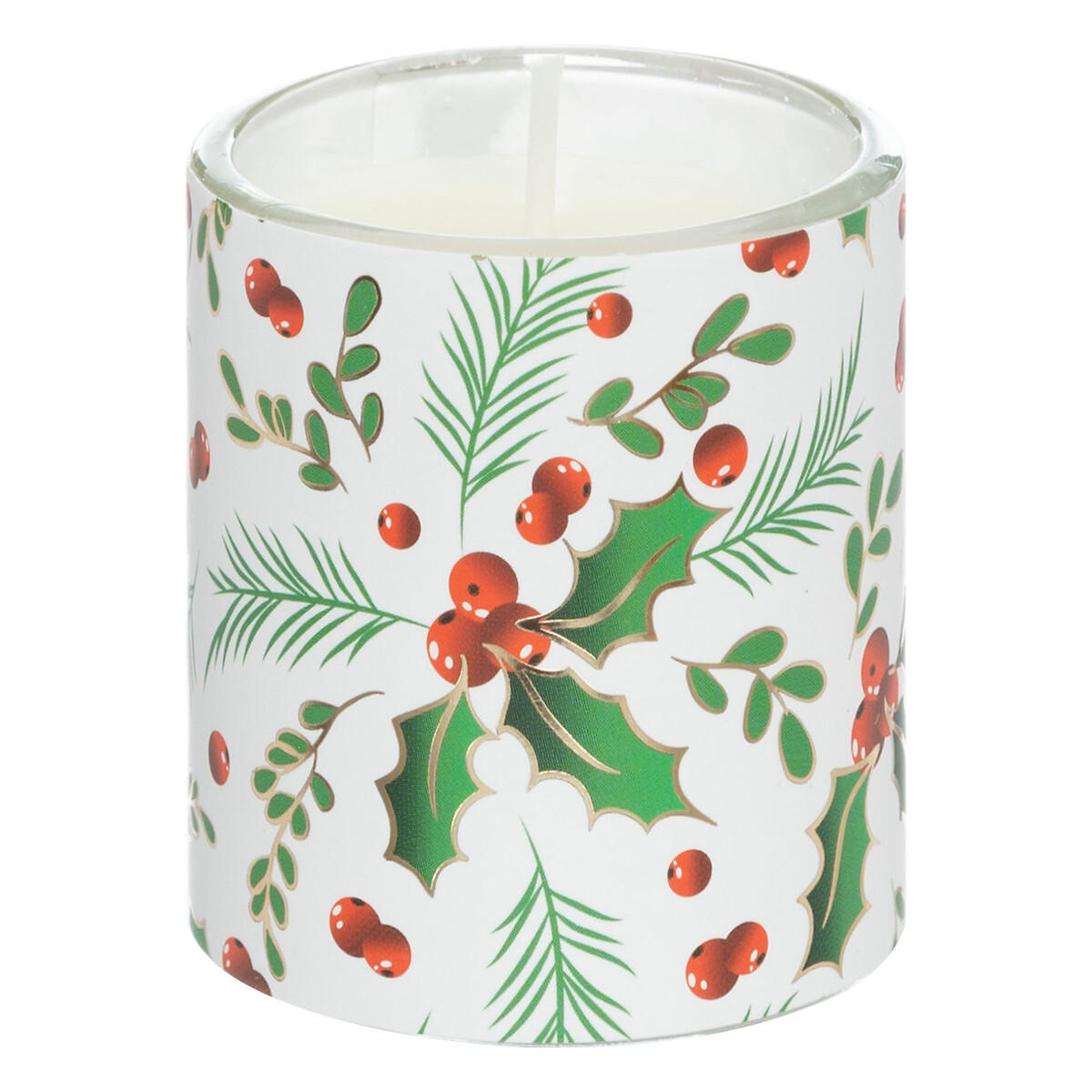 DUFTKERZEN Weihnachtsmotiv 3er-Set - Grün, Glas (5/6cm) - Atmosphera Createur d´interieur
