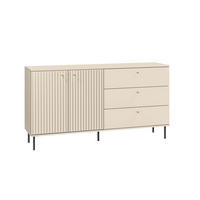 SIDEBOARD SOPHIE Beige 160x40x85 cm - Beige, Holzwerkstoff (160/85/40cm) - FURNLUX