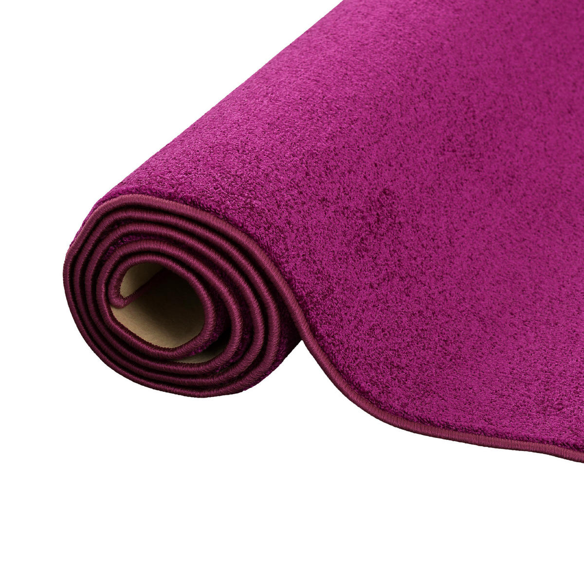 HOCHFLOR VELOURS TEPPICH LUNA - Violett, Textil (160/240cm) - Snapstyle