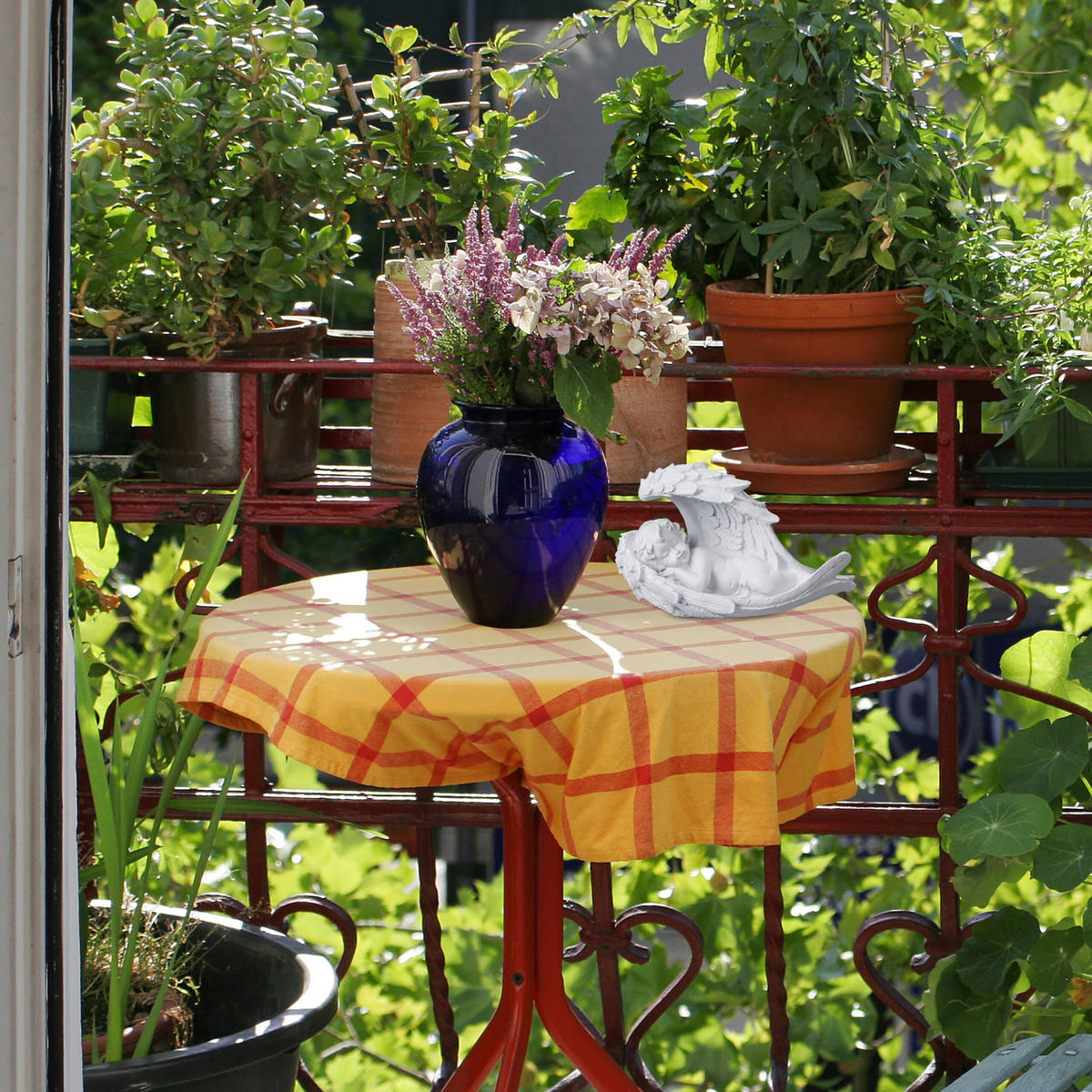 GRABENGEL - Weiß, Kunststoff (21/13/9cm) - Relaxdays