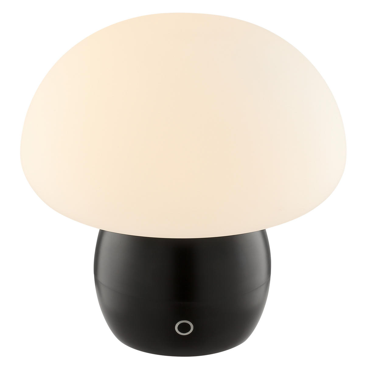 TISCHLEUCHTE Dupos Schwarz/Weiß 22/22/22,2 cm - Multicolor, Kunststoff (22/22/22.2cm) - Brilliant