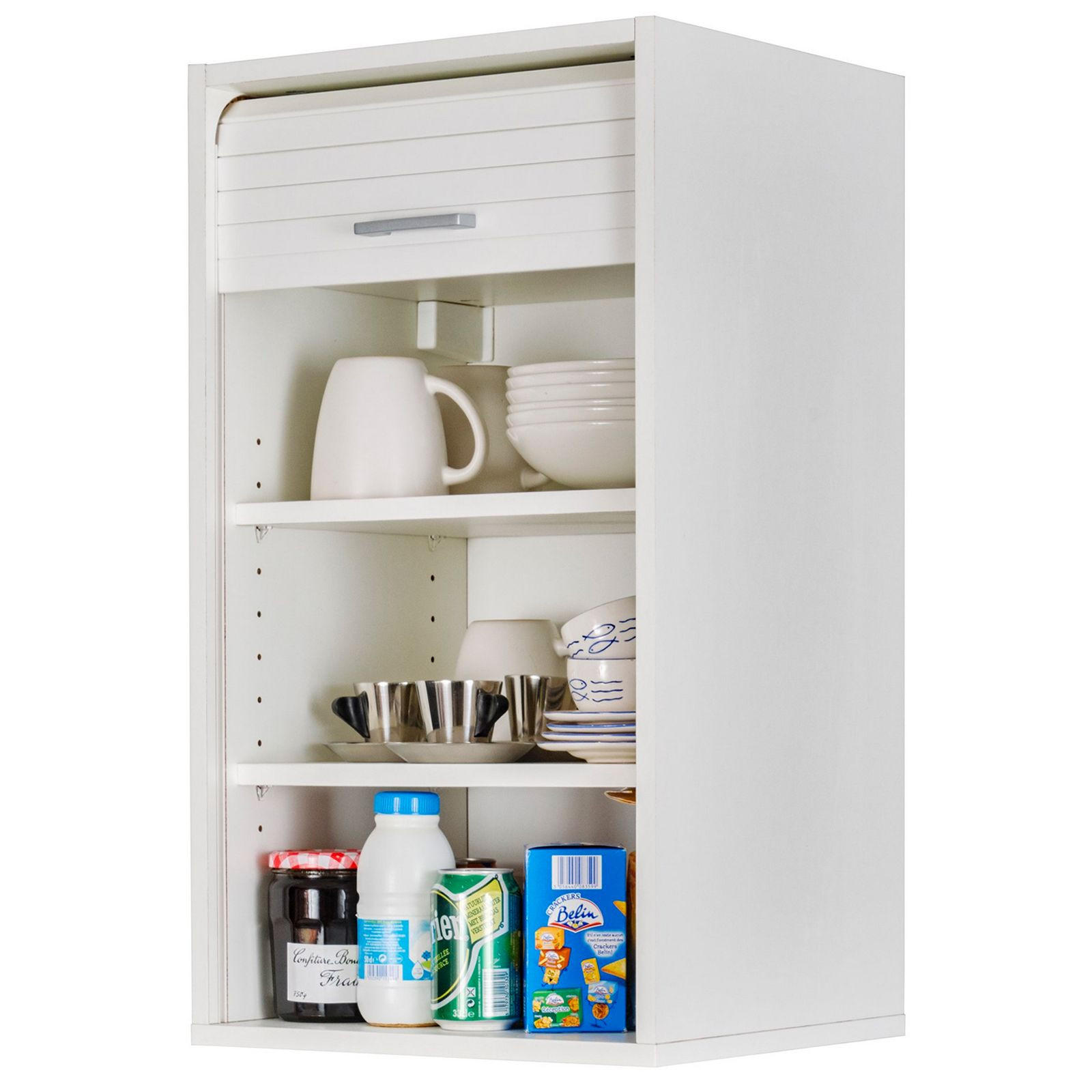 KÜCHENOBERSCHRANK 35/40/72 cm - Weiß, Holzwerkstoff (40/72/35cm) - Simmob