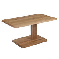 COUCHTISCH Carolann höhenverstellbar 100 x 60 x 48,5-67,5 Wohnzimmertisch Massivholz Wildeiche - Braun, Holz (100/60/49cm) - 58aufmkessel