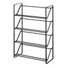 SCHUHREGAL Frame schwarz 53/80/17 cm schmal - Schwarz, Metall (53/80/17cm) - Yamazaki