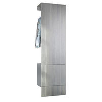 GARDEROBE Carlton Paneel in Avola-Anthrazit - Anthrazit, Holzwerkstoff (52/193/35cm) - Vladon