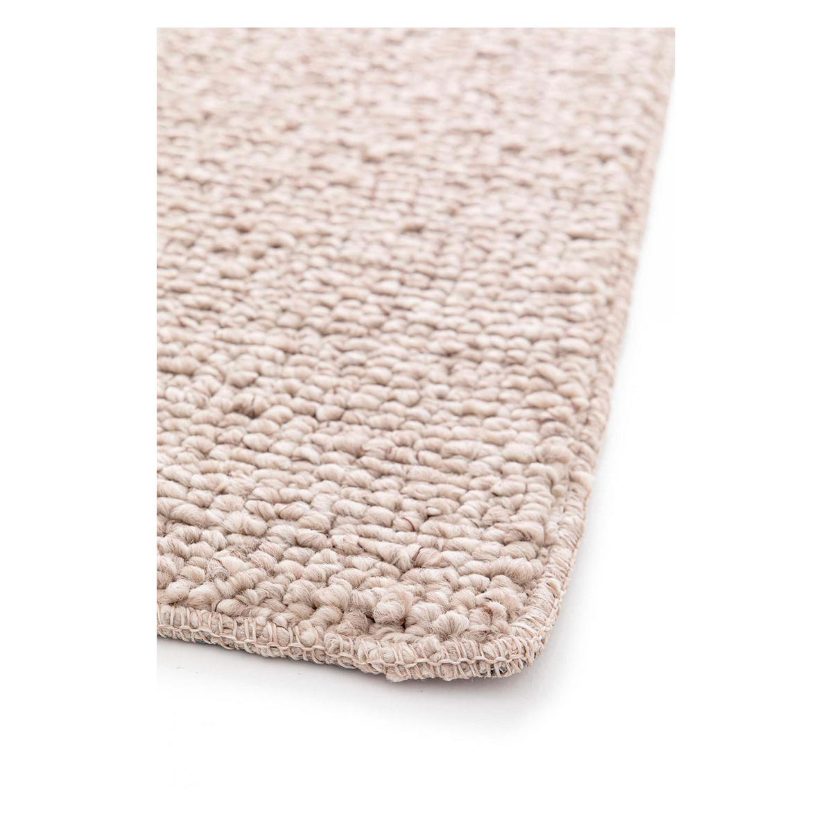 TEPPICH Mathis elfenbein 80 x 150 x 1 cm - Weiß, Textil (80/150cm) - Vivaraise