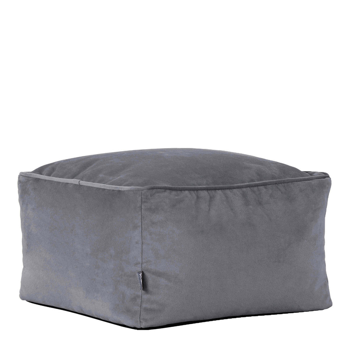 SITZPOUF Amara - Grau, Kunststoff (42/24/42cm) - icon