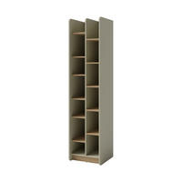 STANDREGAL – 55 cm – ALESSIO System – Grau - Grau, Holzwerkstoff (55/195/42cm) - hi-markt