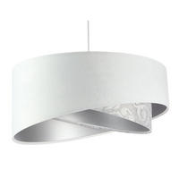 HÄNGELEUCHTE Grau 50/23 cm - Grau, Kunststoff (50/1/23cm) - ONZENO