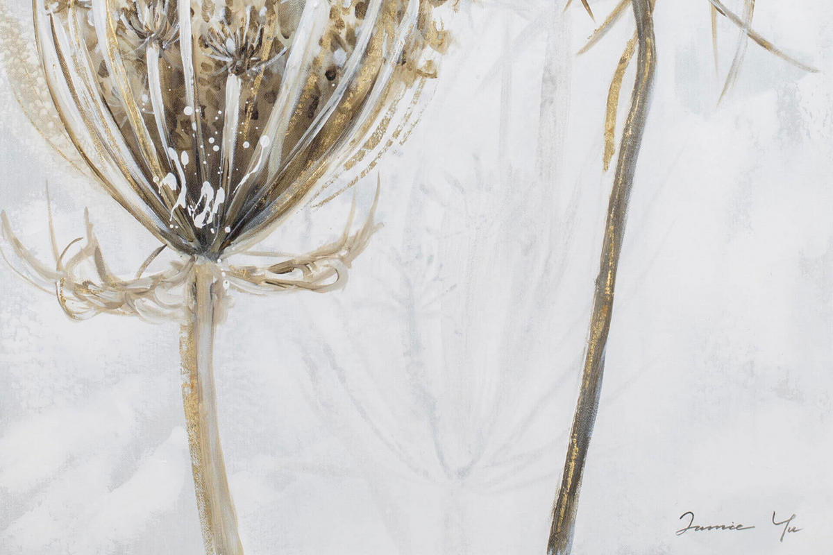 ACRYLBILD HANDGEMALT 60/90 cm - Beige, Holz/Textil (1.96/90cm) - KUNSTLOFT