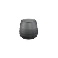 TEELICHT Nadah Grau 11.5/11.5/11cm - Grau, Glas (11.5/11/11.5cm) - PTMD Collection