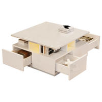 COUCHTISCH Weiß - Weiß, Holzwerkstoff (70/70/40cm)