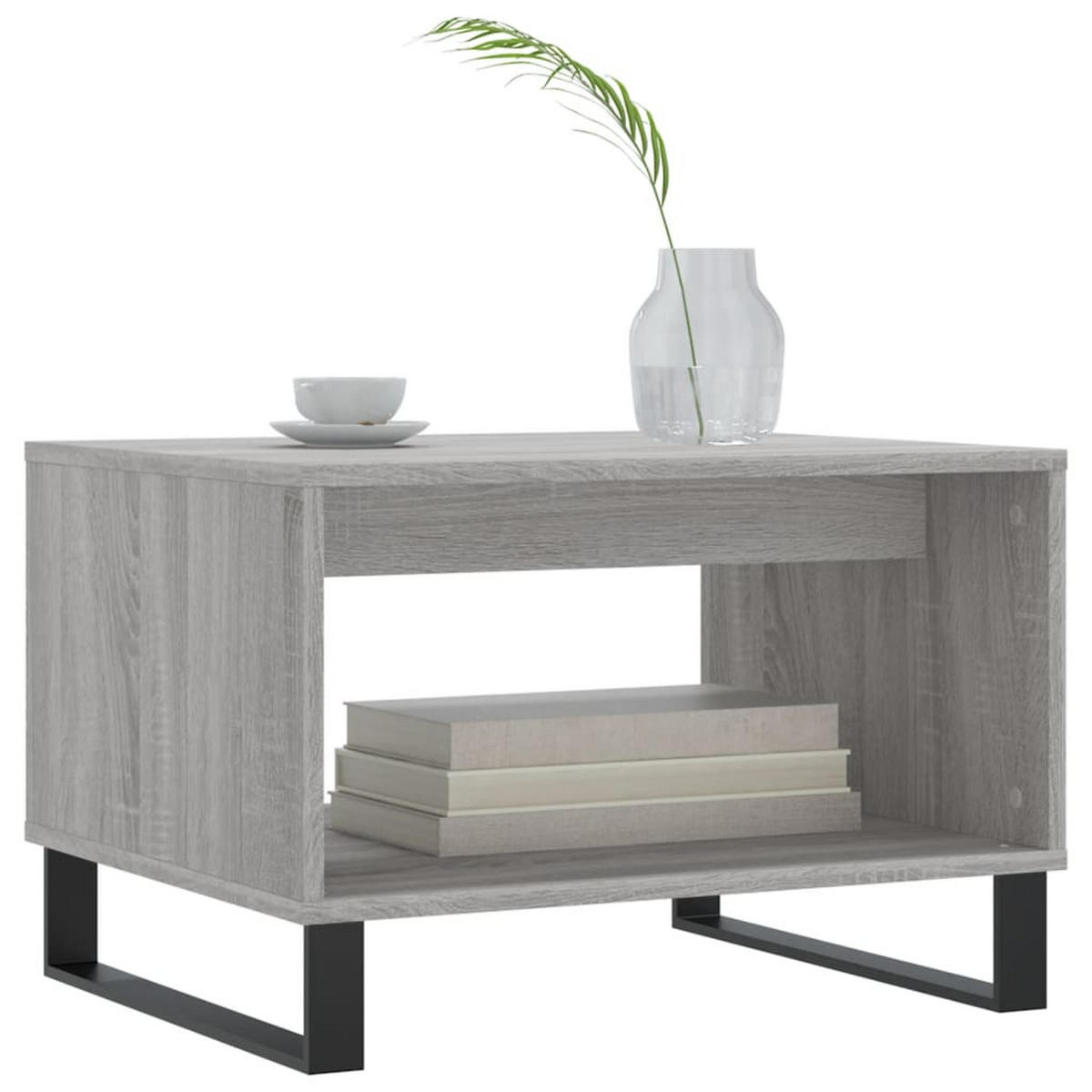 COUCHTISCH Grau Sonoma 60x50x40 cm Holzwerkstoff - Grau, Holzwerkstoff (50/60/40cm) - furnicato