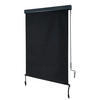VERTIKALMARKISE Schwarz - Schwarz, Textil (100/250/8cm) - MCW