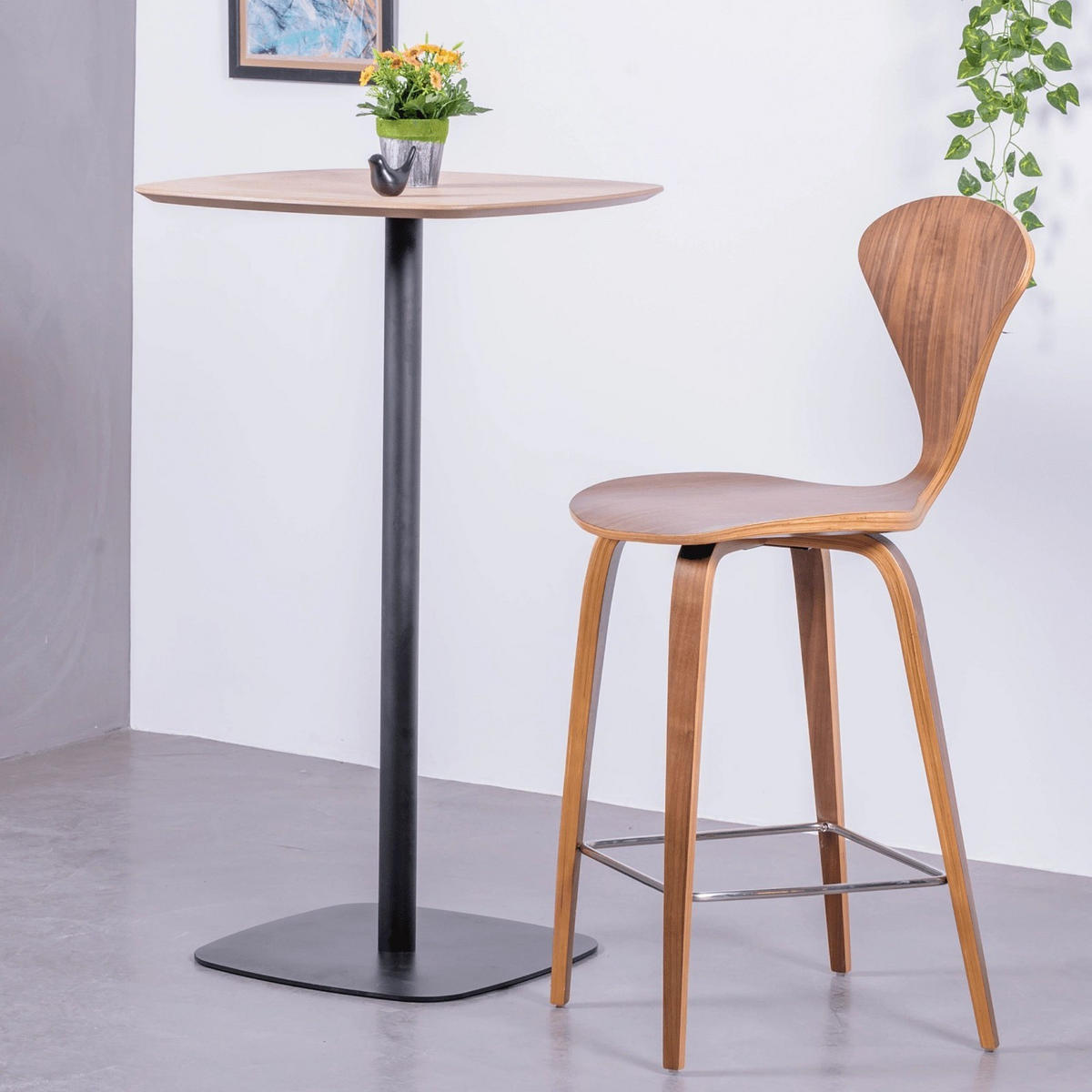 BARTISCH Eichefarben 60/60/103 cm - Eichefarben, Holz (60/103/60cm) - Nest Dream