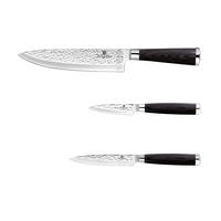 MESSERSET Silber 30/10/30 cm BH2487 - Silberfarben, Metall - Berlinger Haus
