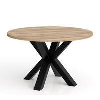 TISCH Sonoma Eiche Rund 58 cm - Braun, Holzwerkstoff (58/58/45cm) - Sepro Meble
