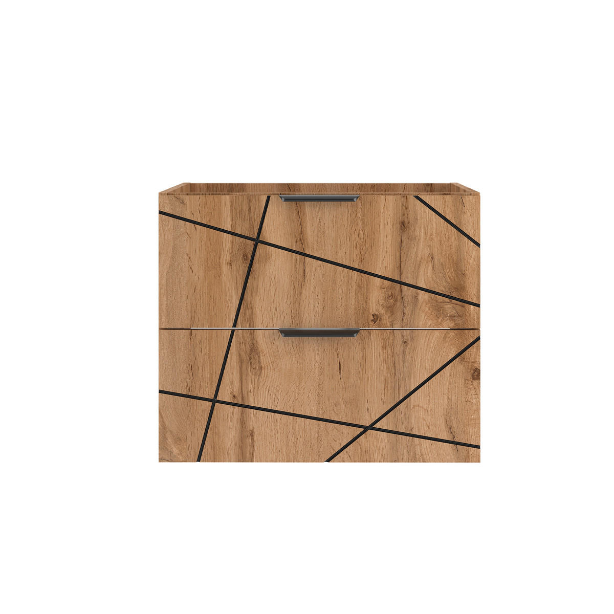 WASCHTISCHUNTERSCHRANK 60cm Teren Holz - Braun, Holzwerkstoff (60/50/45.8cm) - Petits-meubles