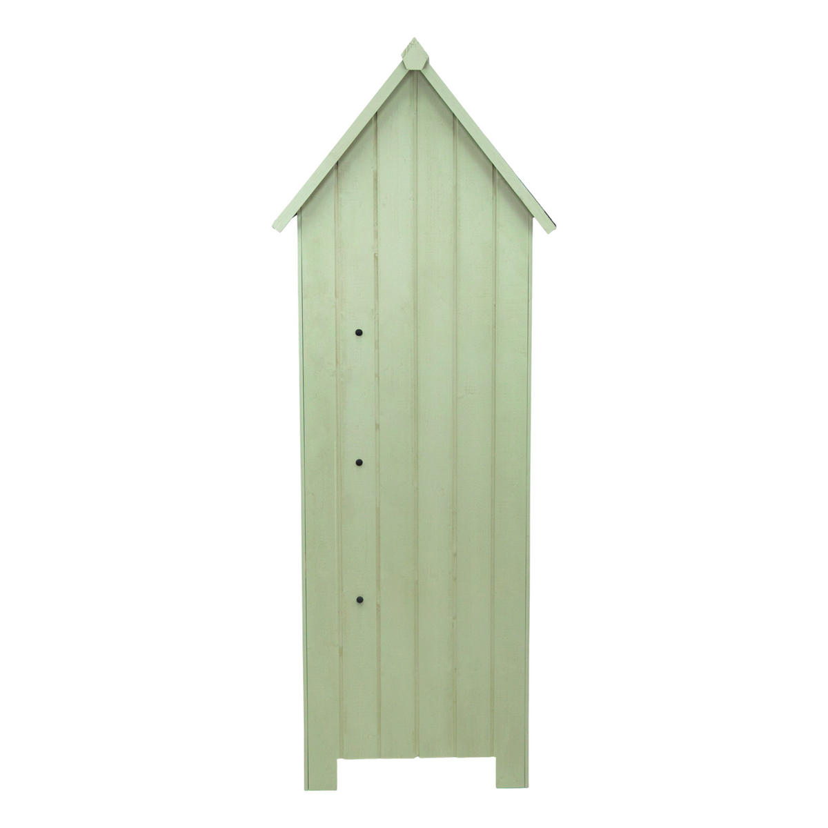 GARTENSCHRANK Holz – Grün - Grün, Holz (66/178/46cm)