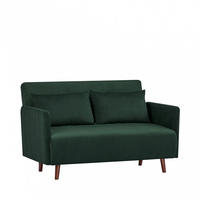 BETTSOFA - Dunkelgrün - Dunkelgrün, Textil (132/80/88cm) - Drawer