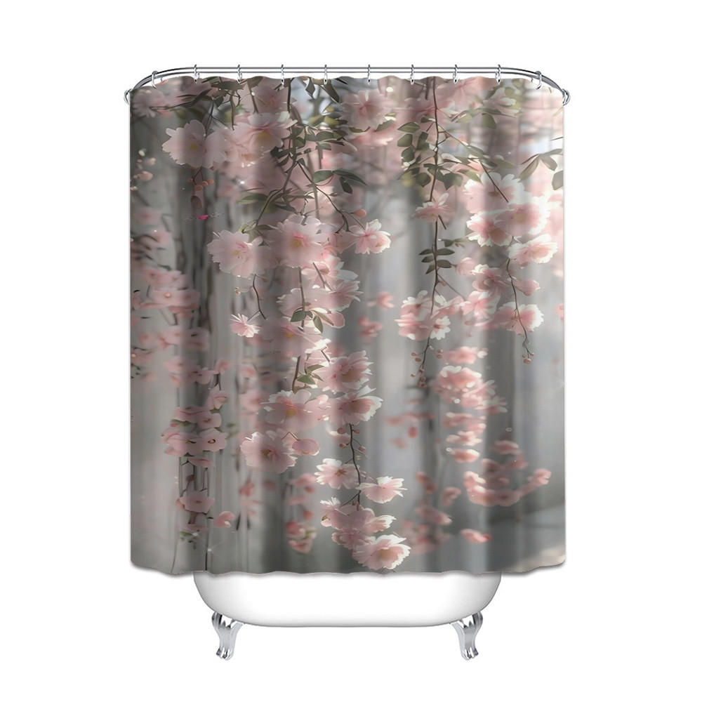 Mcboson Duschvorhang Pink 180x180 cm