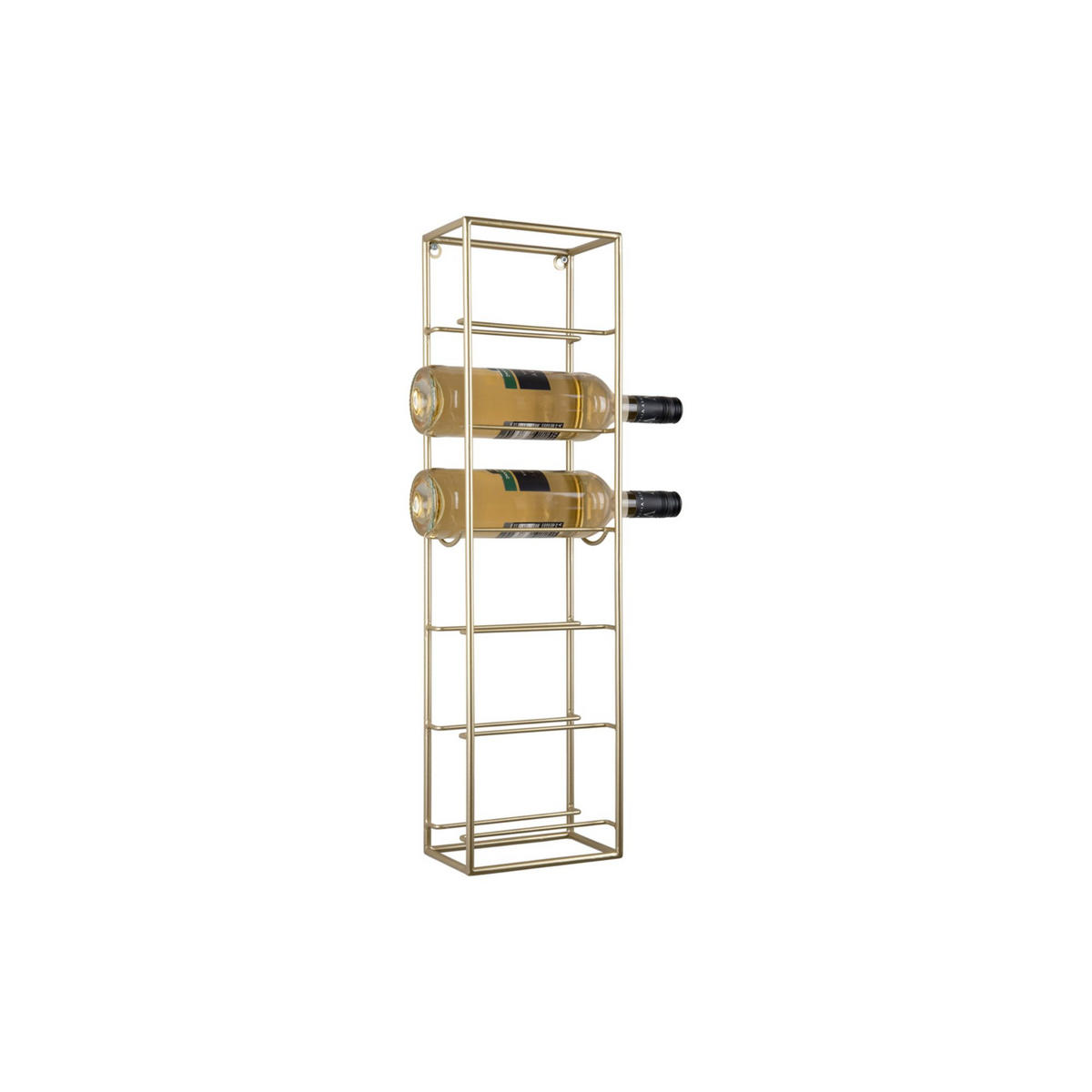 WEINREGAL Single Gold 18/11.5/66 cm - Goldfarben, Metall (11.5/66/18cm) - Present Time