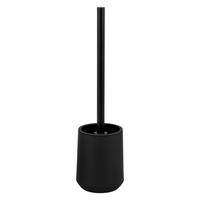 WC-GARNITUR TESERO, Kunststoff, schwarz - Schwarz, Kunststoff (10.5/39.5/10.5cm) - eluno