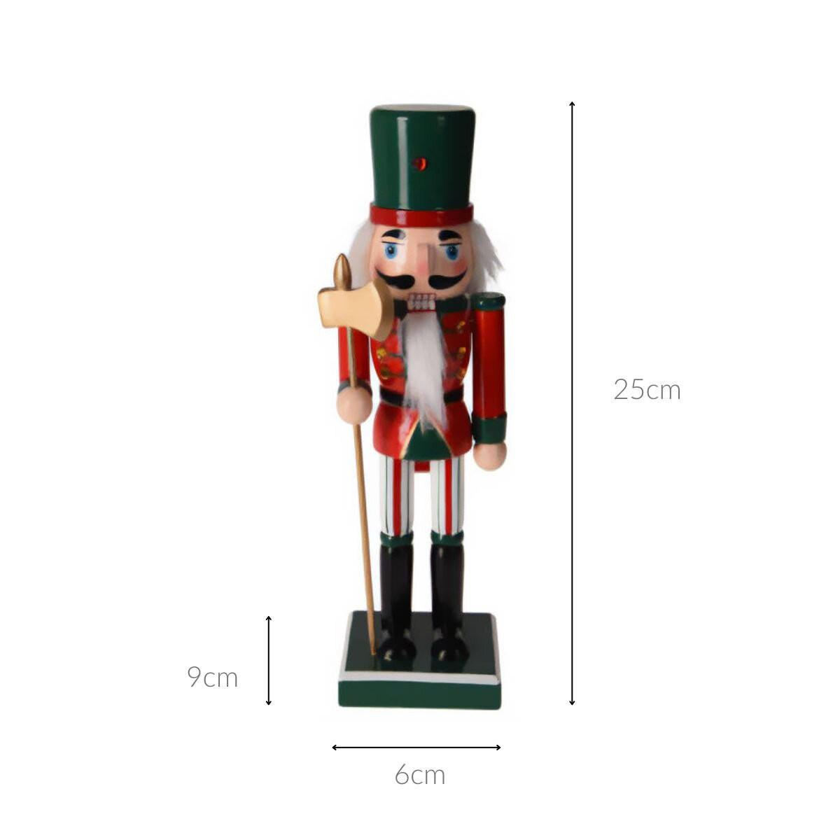 NUSSKNACKER Kiefernholz 25 cm - Multicolor, Holz (6/25/9cm) - Home Styling Collection