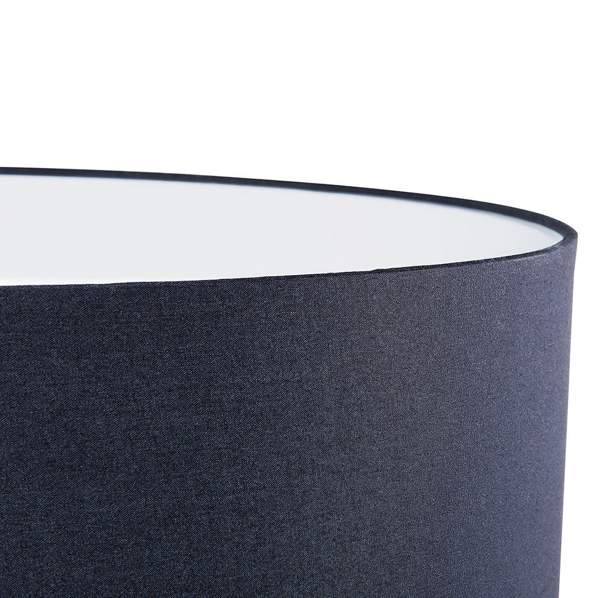 STEHLAMPE Stiletto 50/50/156 cm - Schwarz, Metall (50/50/156cm) - Beliani