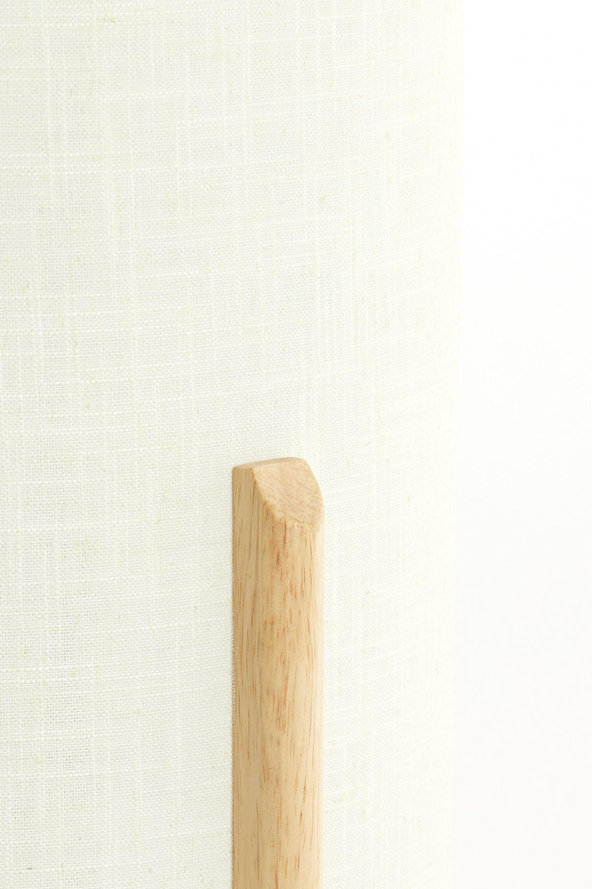 TISCHLAMPE Litto Braun Ø22/33 cm - Braun, Holz (22/22/33cm) - Light & Living
