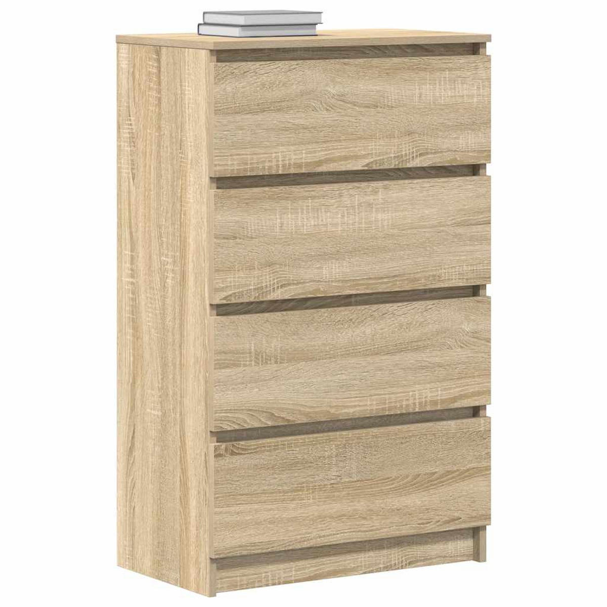 SIDEBOARD Sonoma-Eiche 60/35/98,5 Cm Holzwerkstoff - Sonoma Eiche, Holz (60/98.5/35cm) - vidaXL