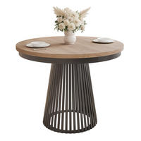 AUSZIEHTISCH AUREA 100-180/75 cm, Schwarz / Craft-Eiche - Eiche Wotan/Schwarz, Holzwerkstoff/Metall (100/100/75cm) - Idohome