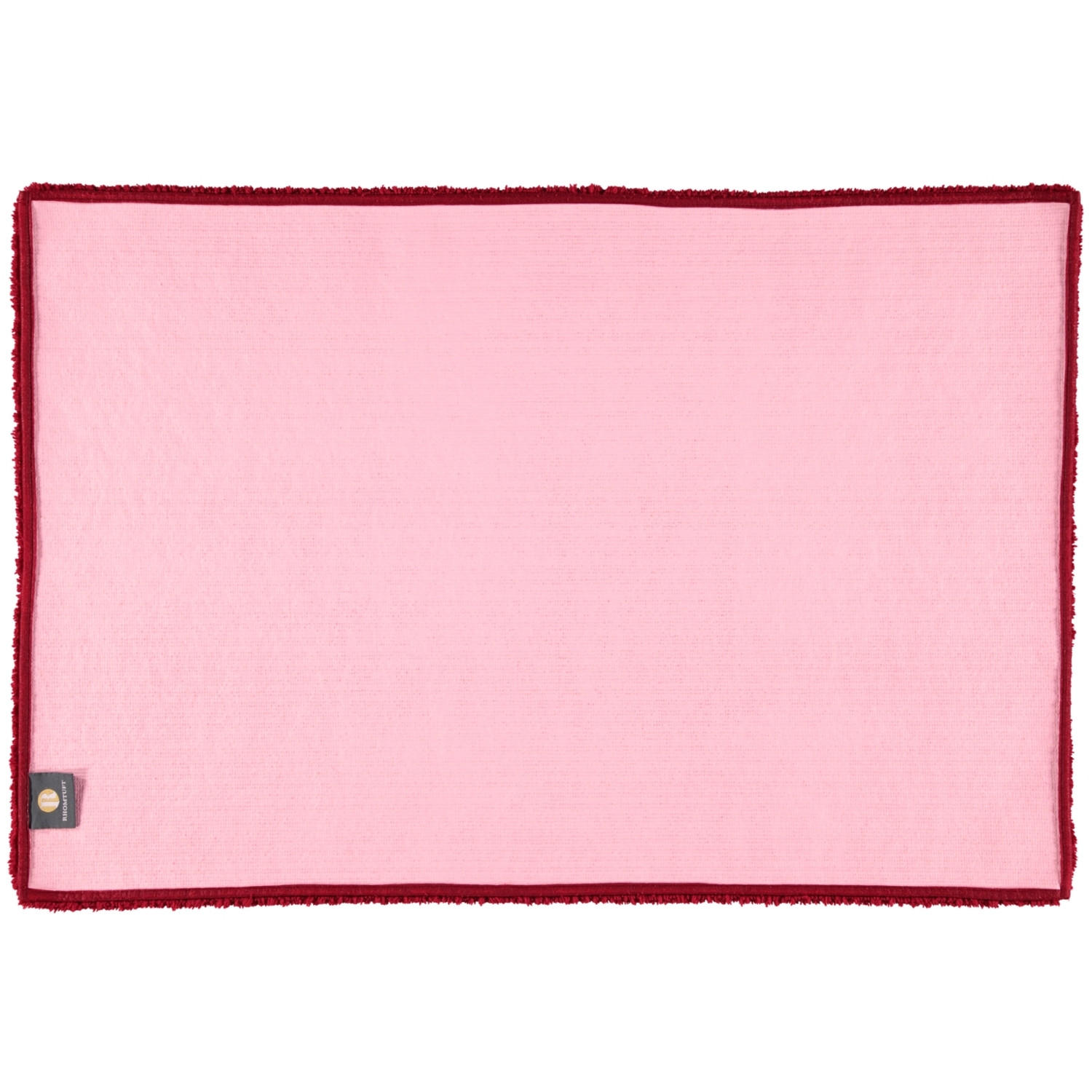 BADTEPPICHE SQUARE CARDINAL - 349 - Rot, Textil (60/90cm) - Rhomtuft