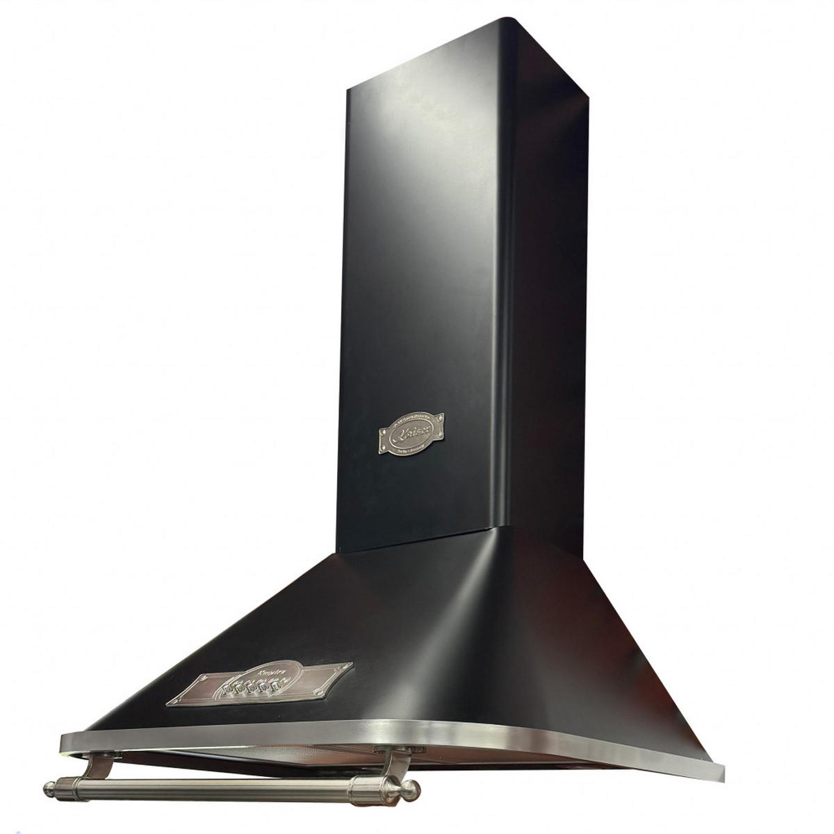 ELEKTRO-EINBAU-BACKOFEN 60 cm EH 6355 Em Sil+A 6315 Em Sil Eco Dunstabzugshaube 60 cm - Schwarz, Metall (59.4/59.4/56.6cm) - Kaiser Küchengeräte