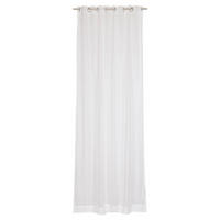 ÖSENVORHANG SOLID transparent - Creme, Textil (140/1/250cm) - Schöner Wohnen