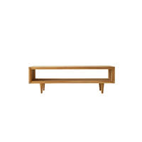 COUCHTISCH Jonàk Natur aus Teak - Naturfarben, Holz (50/120/38cm) - Tikamoon