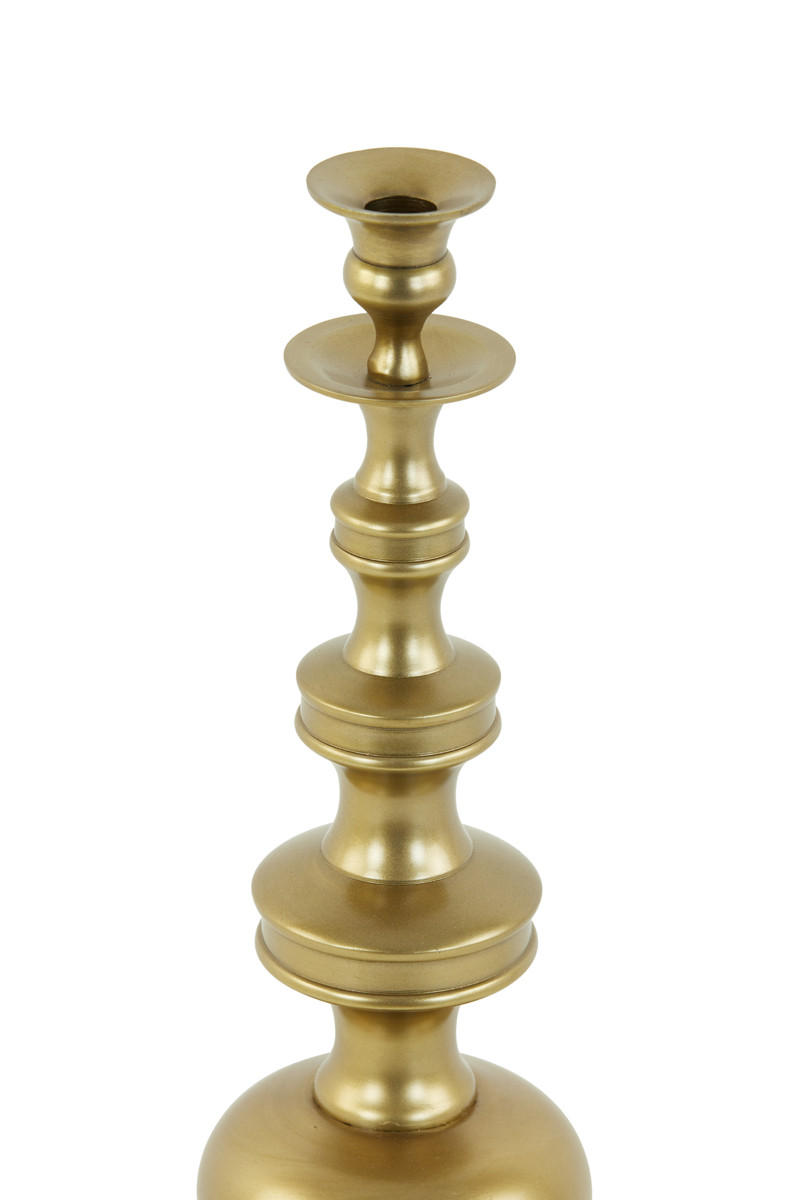 LEUCHTER Lizet Gold 15/15/52 cm - Goldfarben, Metall (15/52/15cm) - Light & Living