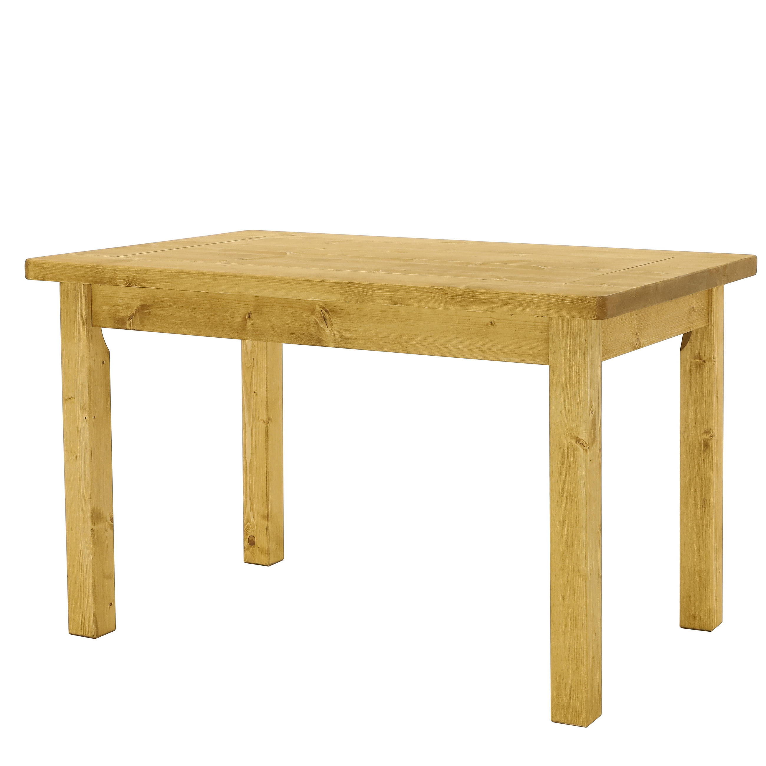 ESSTISCH aus Massivholz VINTAGE - Honig, Holz (140/80/75cm) - Seart