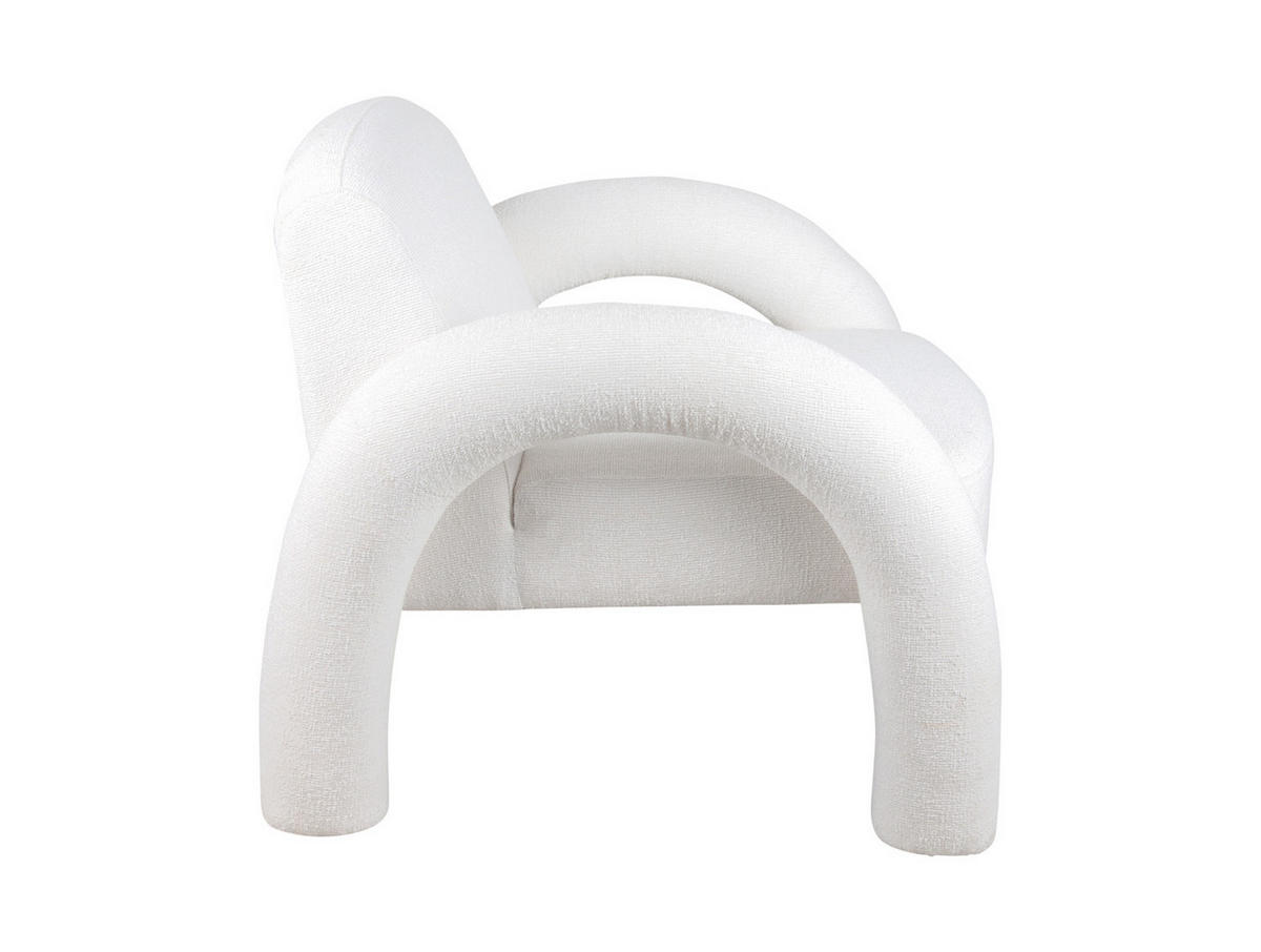 SESSEL Brazo Melange Weiß 88/74/74 cm - Weiß, Kunststoff (74/74/88cm) - Leitmotiv