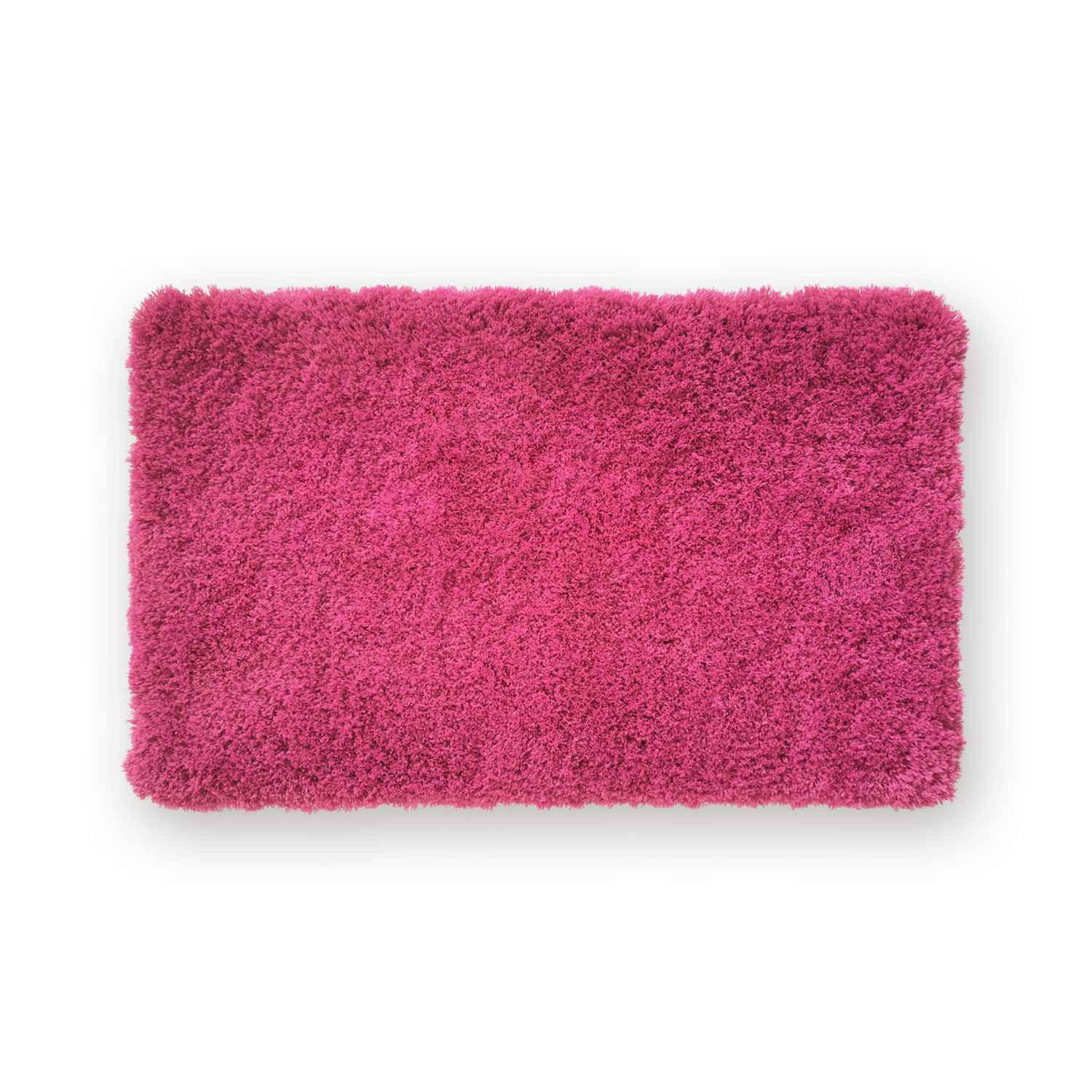 HOCHFLOR BADEMATTEN MALMÖ - Pink, Textil (60/80cm) - WohnDirect