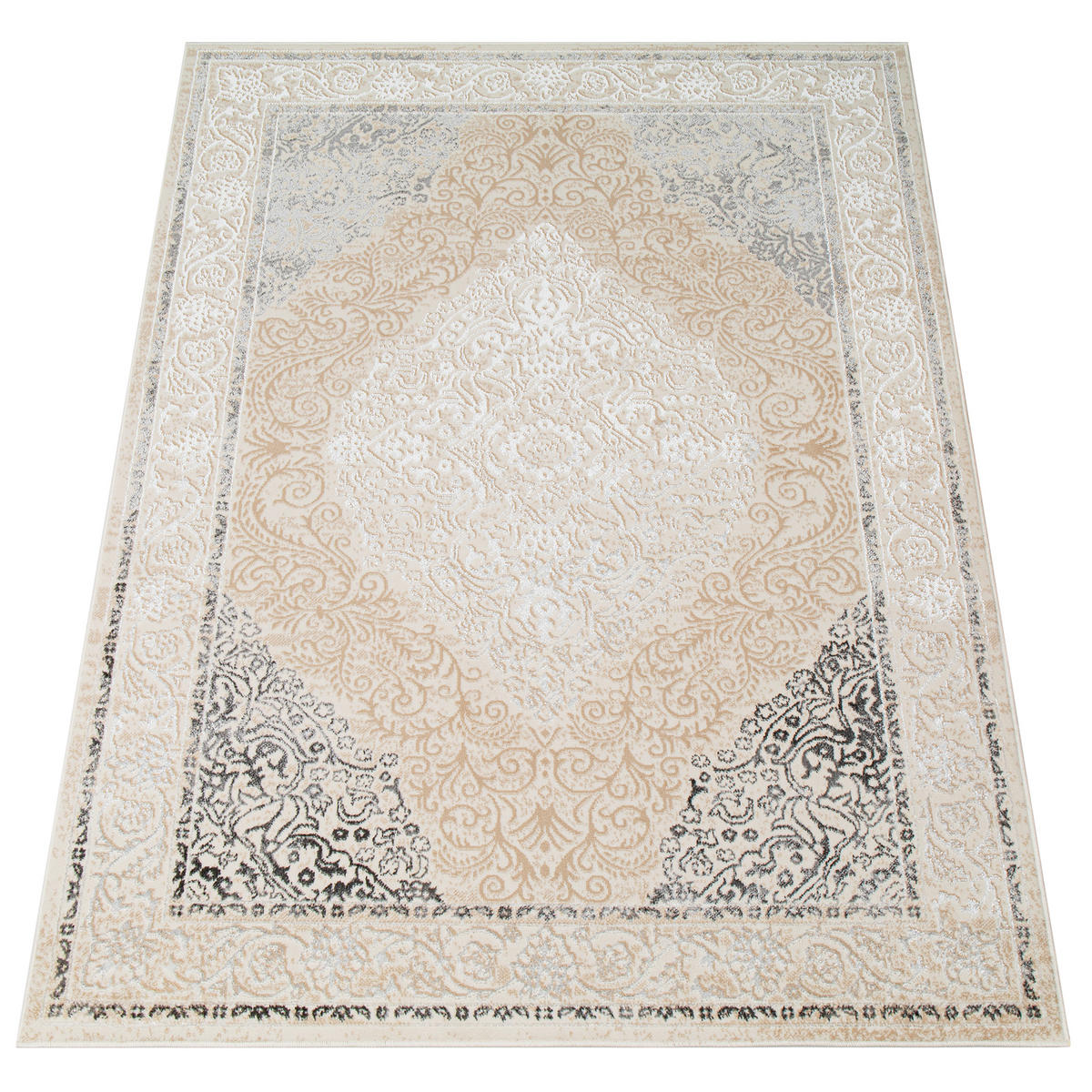 TEPPICH ARES Creme 180/250 cm - Creme, Kunststoff (180/250cm) - Tapiso