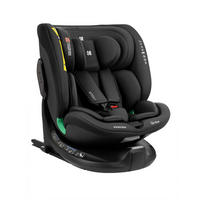 KINDERSITZ i-Tour i-Size schwarz (40-150 cm) Gruppe 0+/1/2/3, Isofix, drehbar - Schwarz, Kunststoff (44/56/50cm) - Kikka boo
