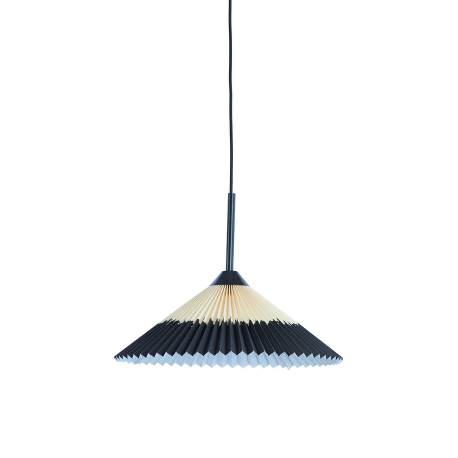 PLEAT - - 45/45/17 cm - Schwarz, Textil (45/45/17cm) - Light & Living