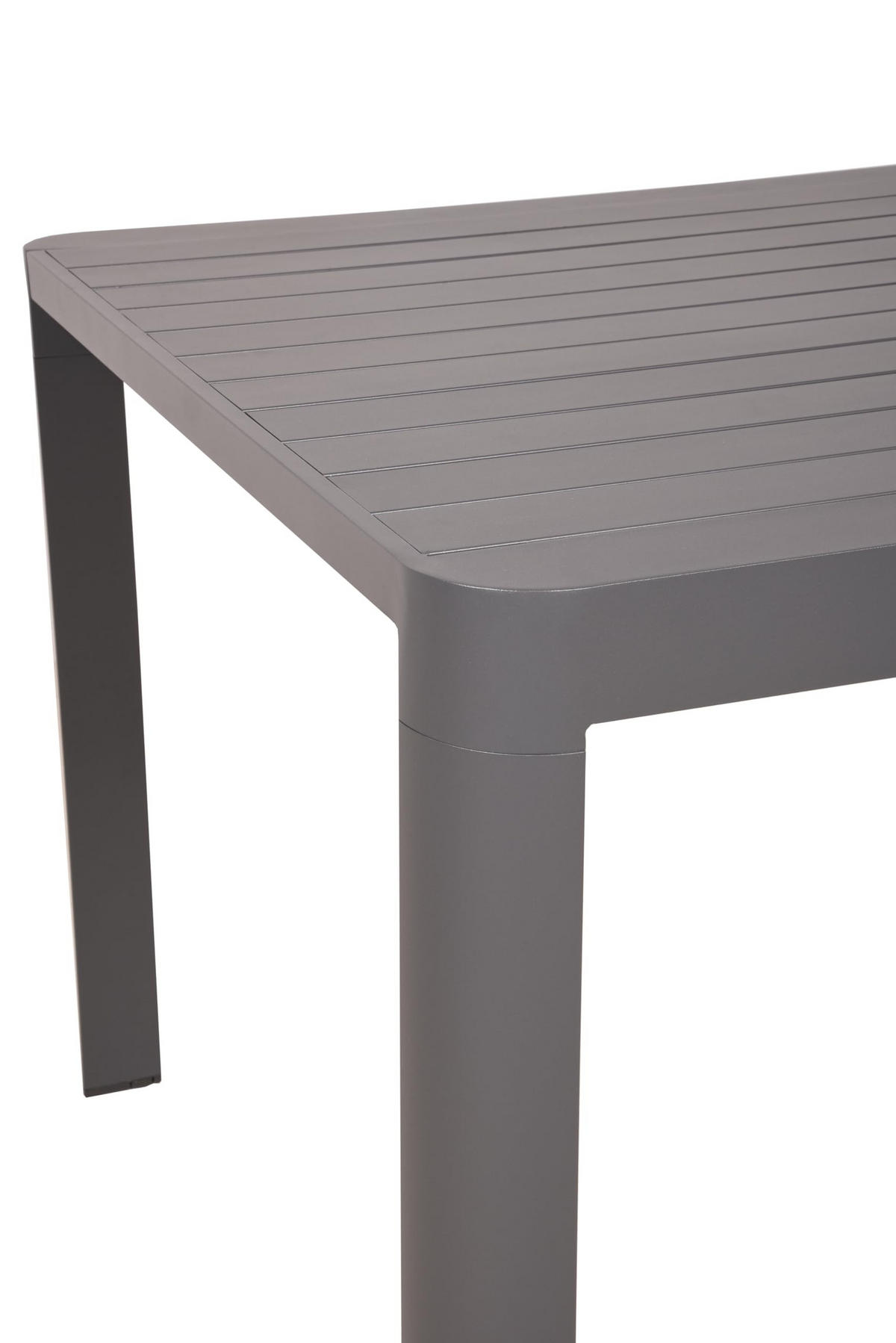 GARTENTISCH Katrin Ausziehtisch - Schwarz, Kunststoff (149/97/75cm) - DELUKE