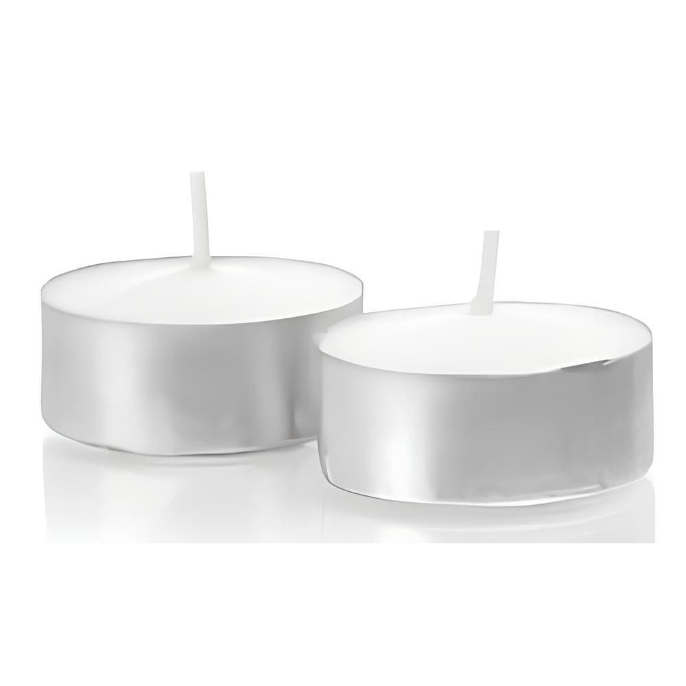 TEELICHTER Weiß in Premium Qualität, 4 Stunden, 100 Stück - Weiß, Paraffin (3.9/1.5/1.5cm) - Wiedemann Kerzen