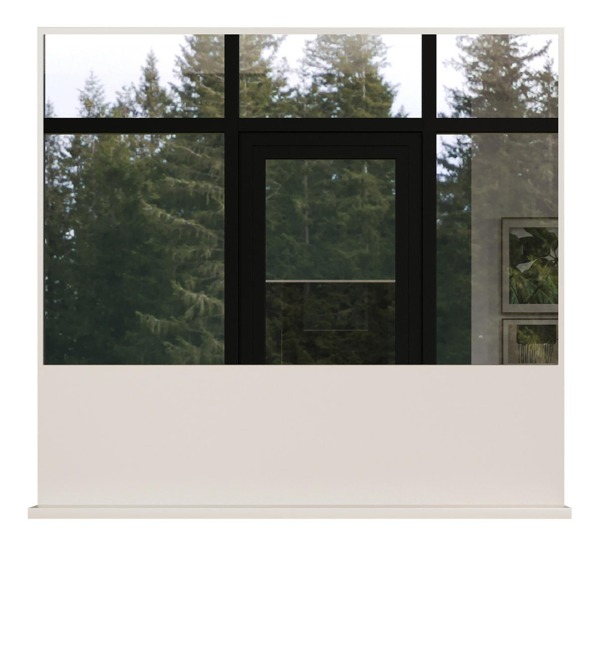 BADSPIEGEL Sand 80 cm, Badezimmer Spiegel mit Ablage - Kaschmir, Glas/Holzwerkstoff (80/74/14cm) - Top.Furn