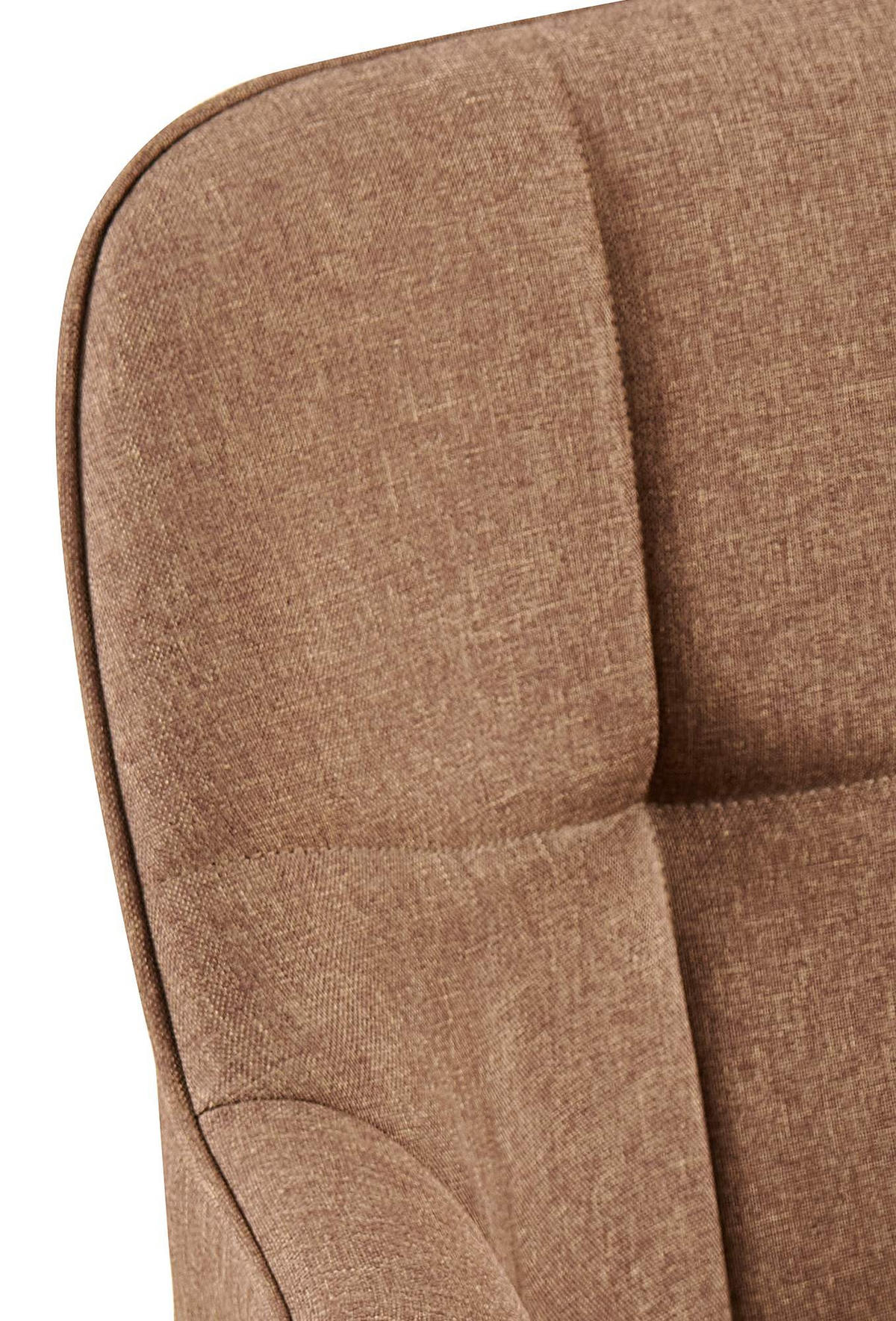 ESSZIMMERSTUHL Gunim Stoff Taupe Wohnzimmerstuhl - Taupe, Textil (65/85/58cm) - DELUKE